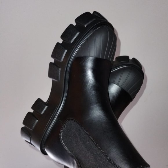 Truffle Collection Women's Chunky Exaggerated Sole Chelsea Boots, UK size 7 - Picture 3 of 11